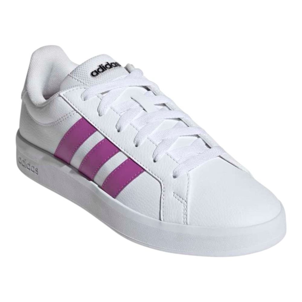 Tênis Adidas Grand Court Base 3.0 Feminino Branco 3