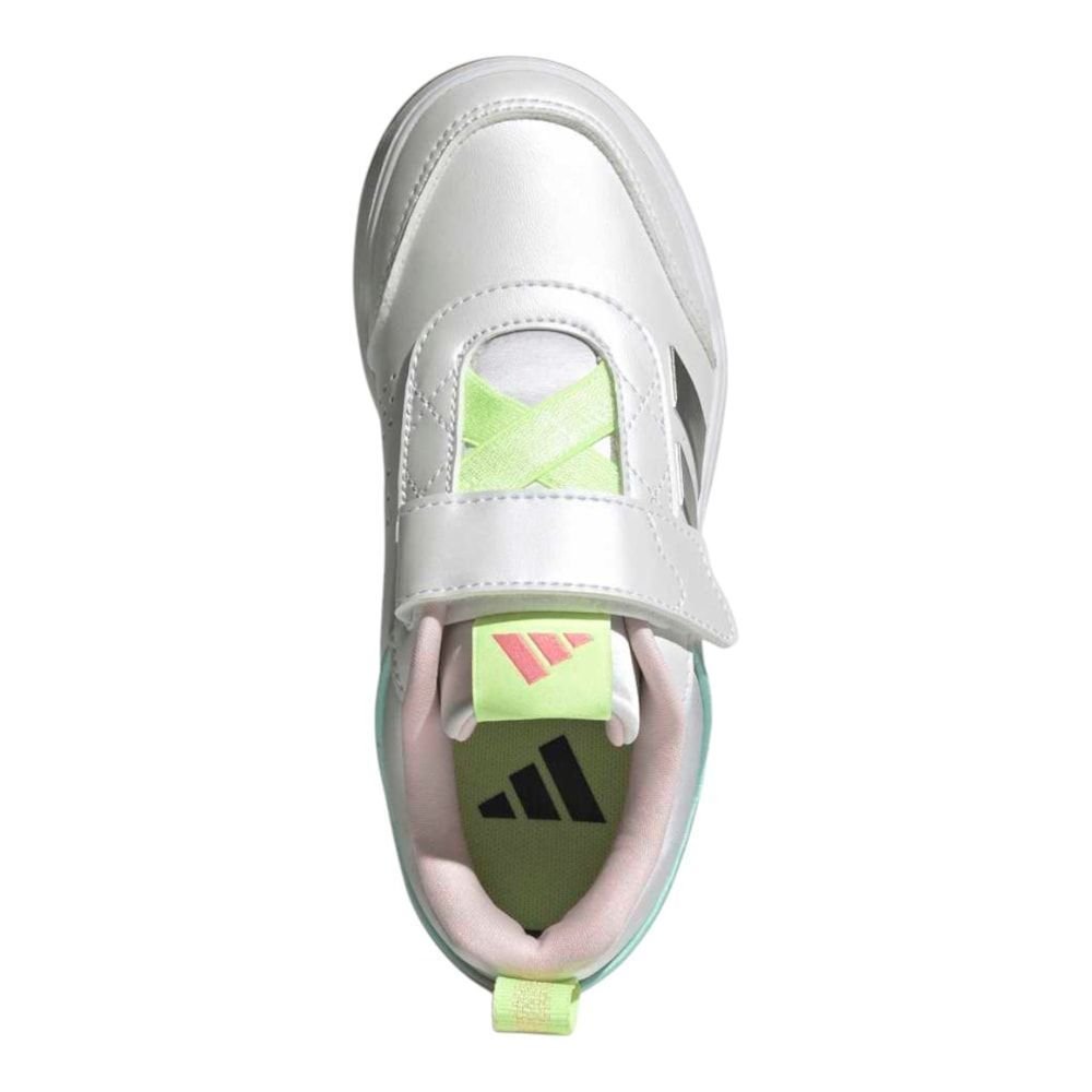 Tênis Adidas Tensaur Sport 3.0 AC Infantil Branco 5