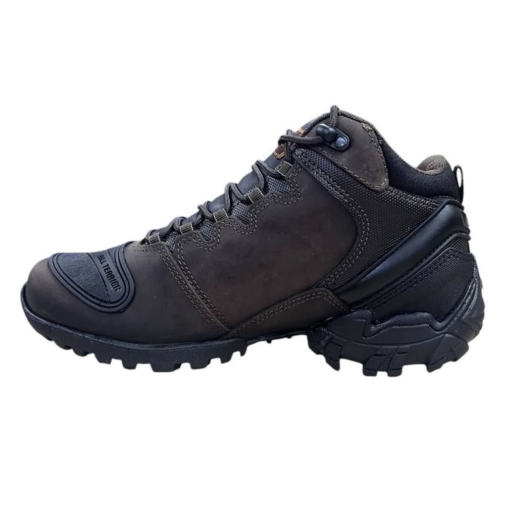 Bota Bull Terrier Dakar Moto Masculina Marrom 2