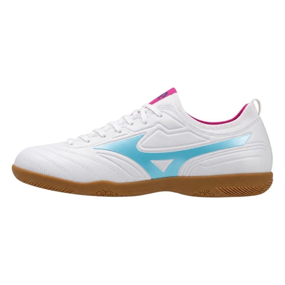 Chuteira Futsal Mizuno Regent Club IN Masculina Branco 2