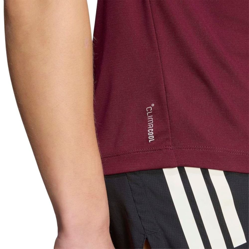 Camiseta Adidas Adi365 Running Essentials Feminina Bordo 4