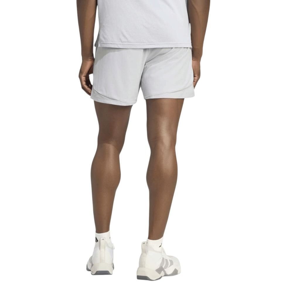 Short Adidas Tech Apparel Masculino Cinza 2