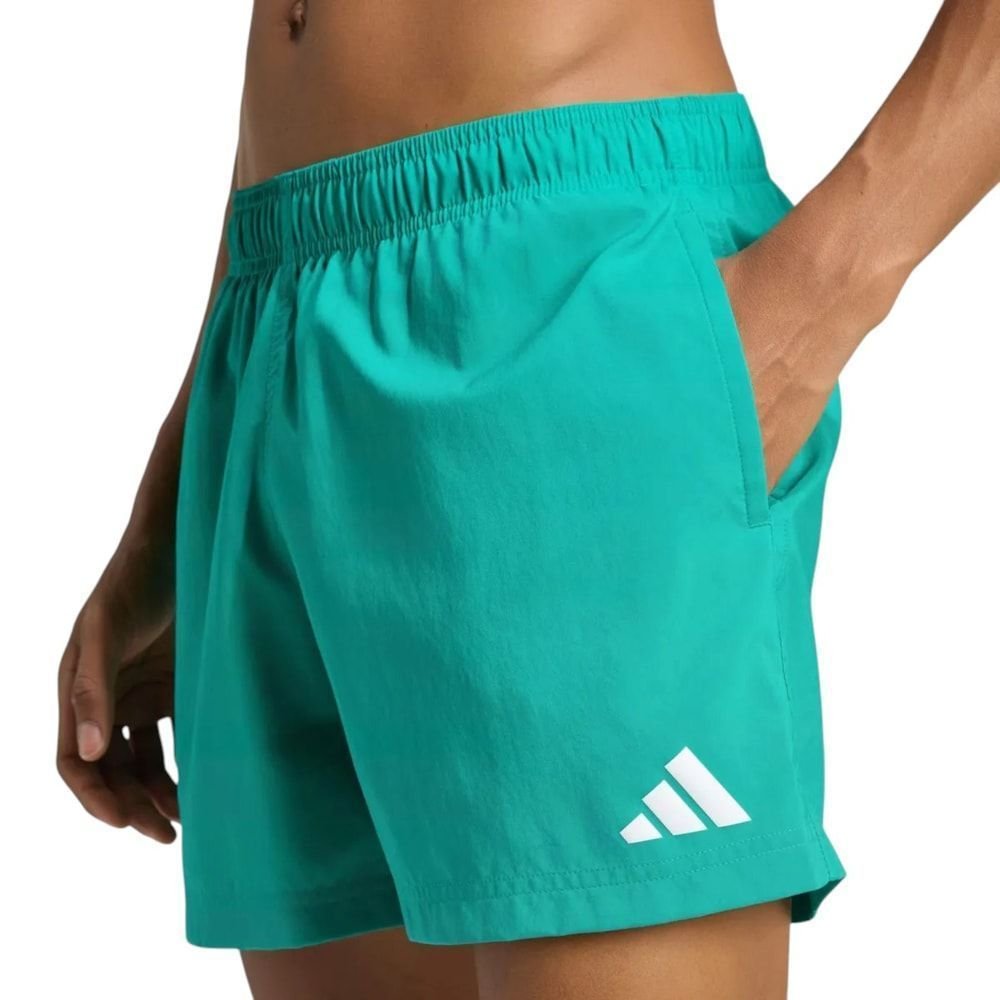 Short de Natação Adidas Essentials Swim 5" Masculino Verde 3