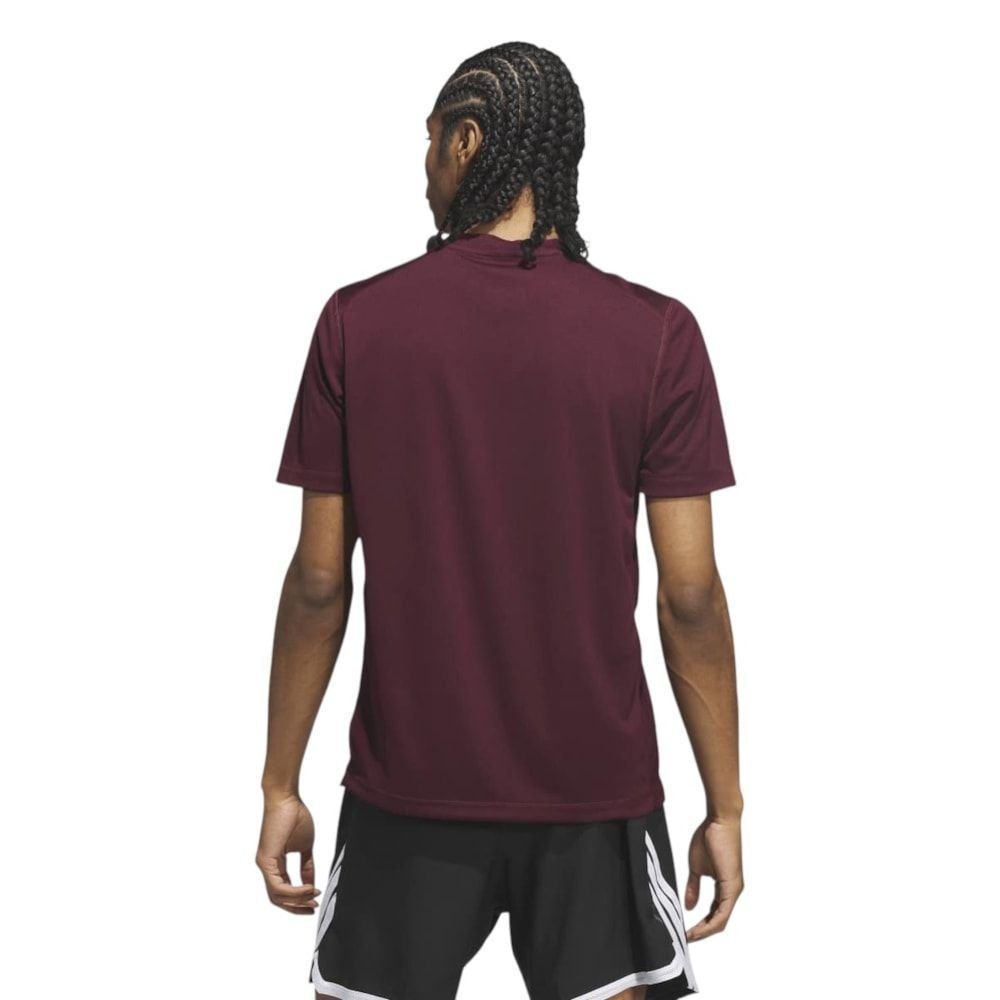 Camiseta Adidas Crazy Alpha Masculina Bordo 2