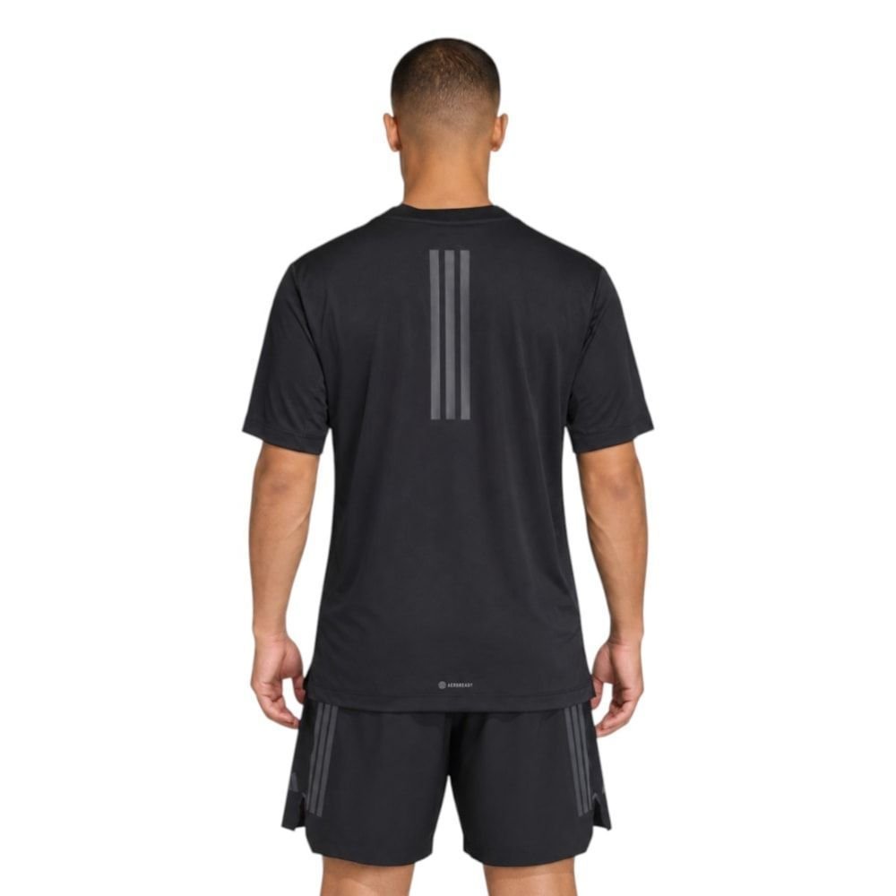 Camiseta Adidas D4T Power Masculina Preto 2