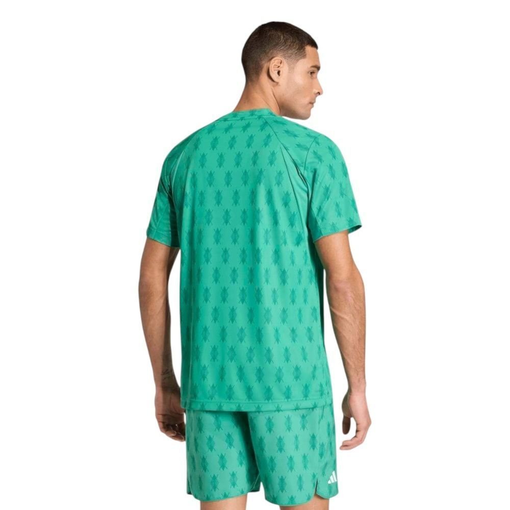 Camiseta Adidas Club Graph Masculina Verde 2