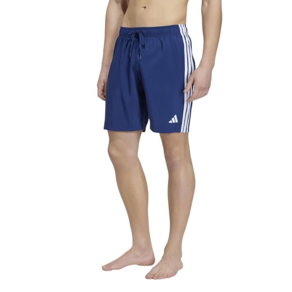 Short de Natação Adidas Swim 3 Stripes Masculino