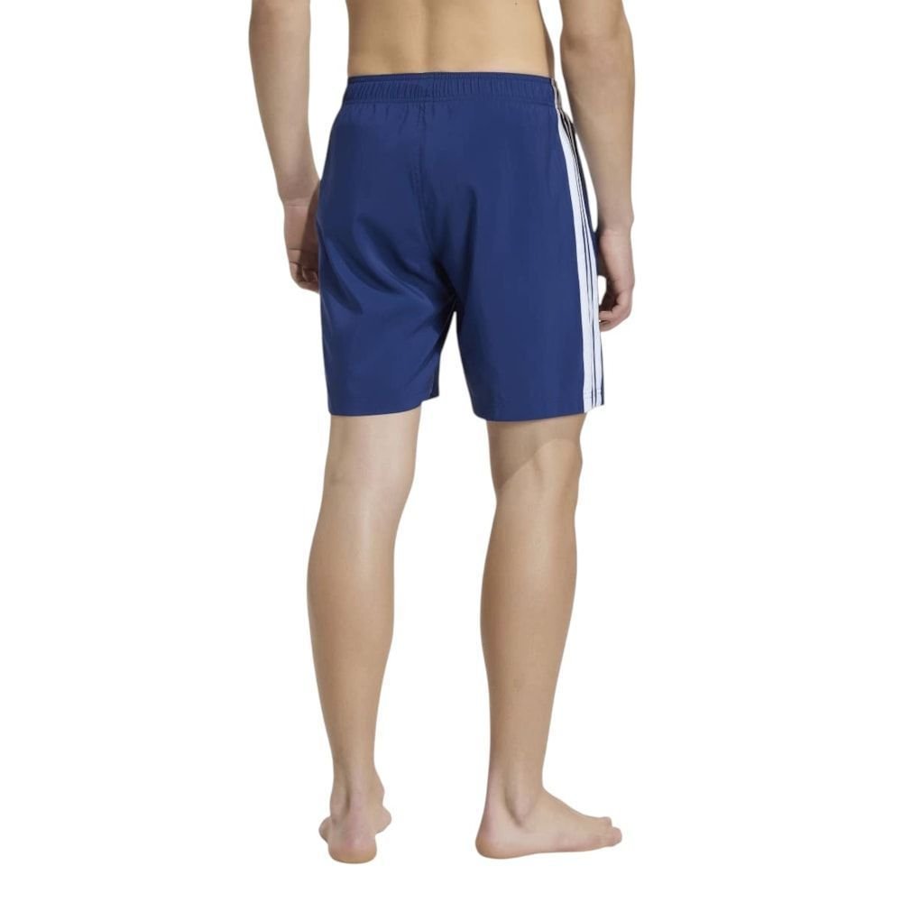 Short de Natação Adidas Swim 3 Stripes Masculino Marinho 2
