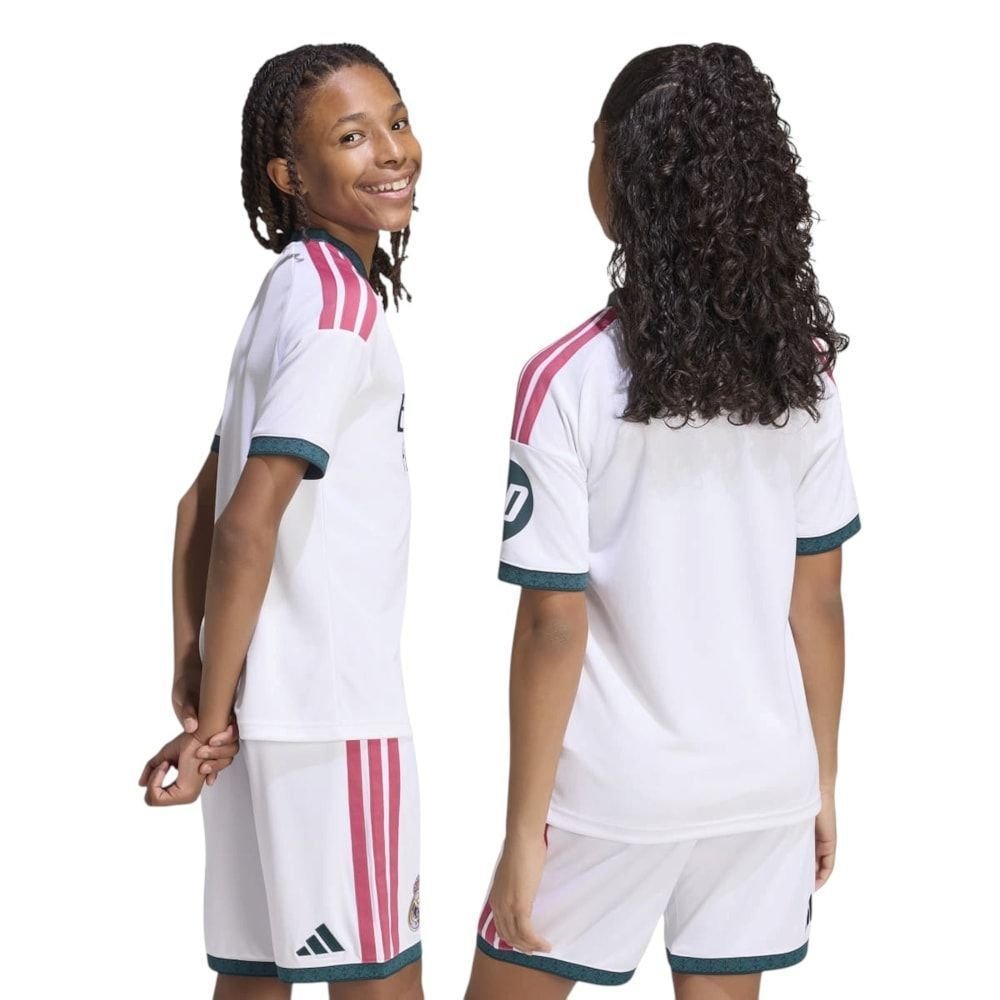 Camisa Adidas Real Madrid I 2026/27 Infantil Branco 2