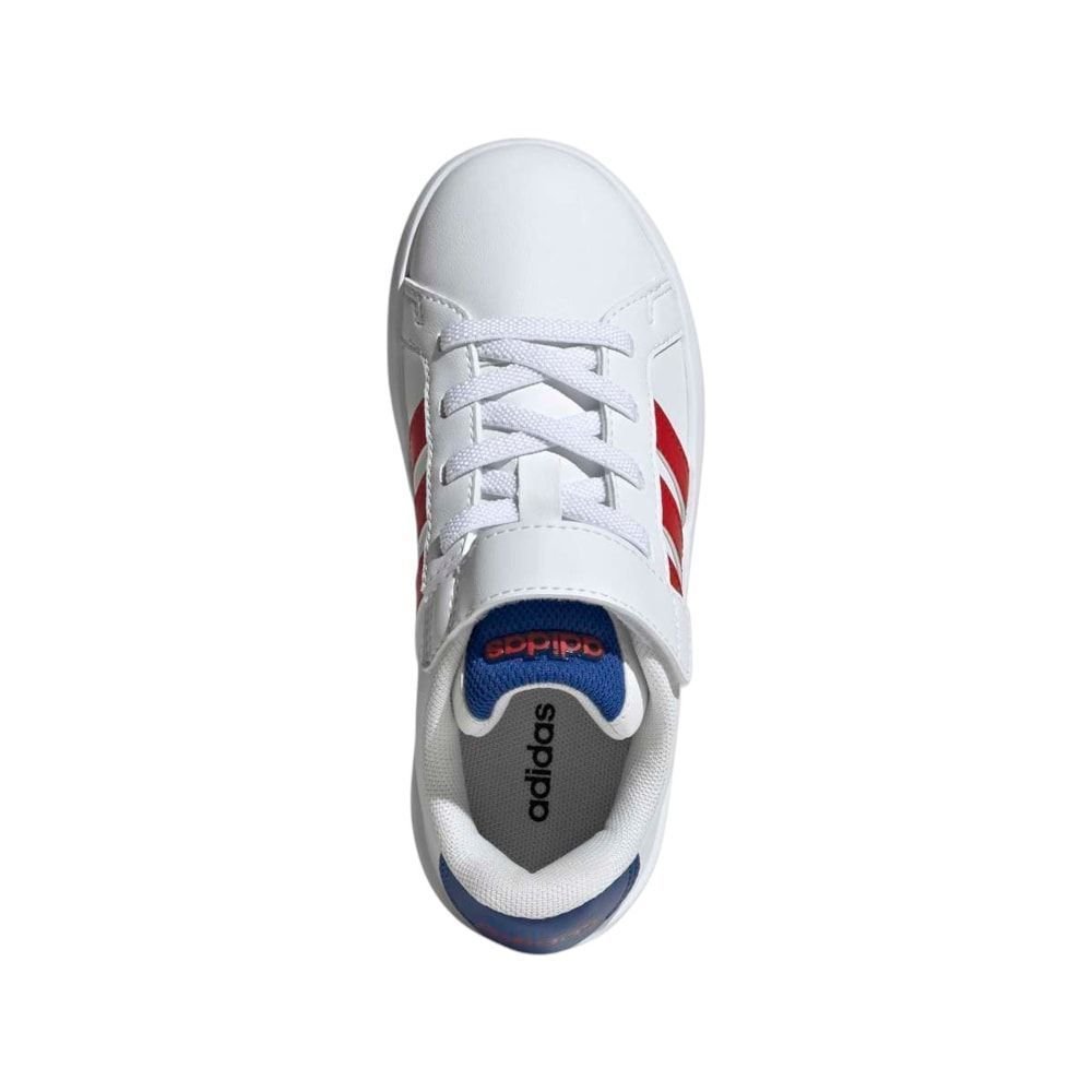 Tênis Adidas Grand Court 3.0 EL C Infantil Branco 5