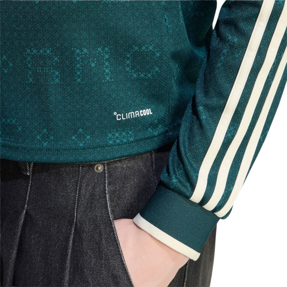 Camisa Adidas Real Madrid 26/27 Manga Longa Masculina Verde 4