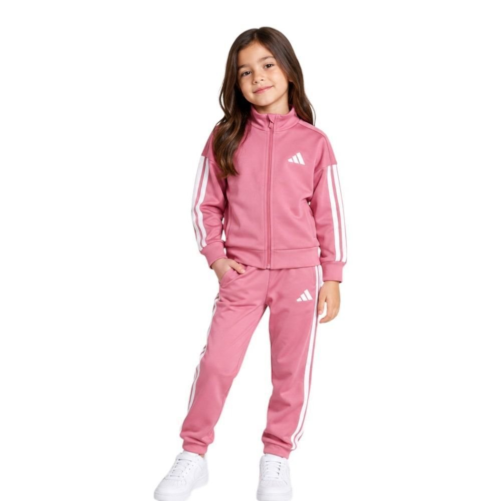 Agasalho Adidas Essentials 3 Listras Infantil