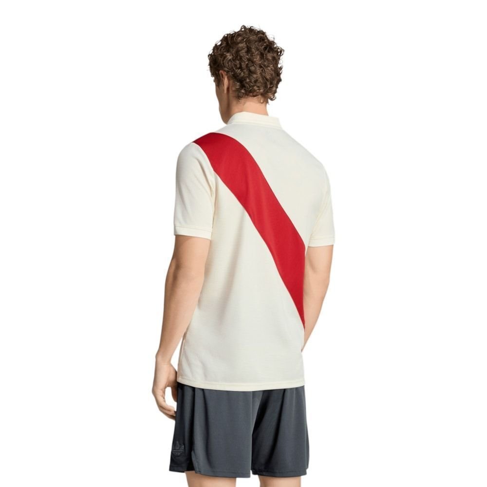 Camisa Adidas River Plate Aniversário 2026/27 Masculina Off White 2