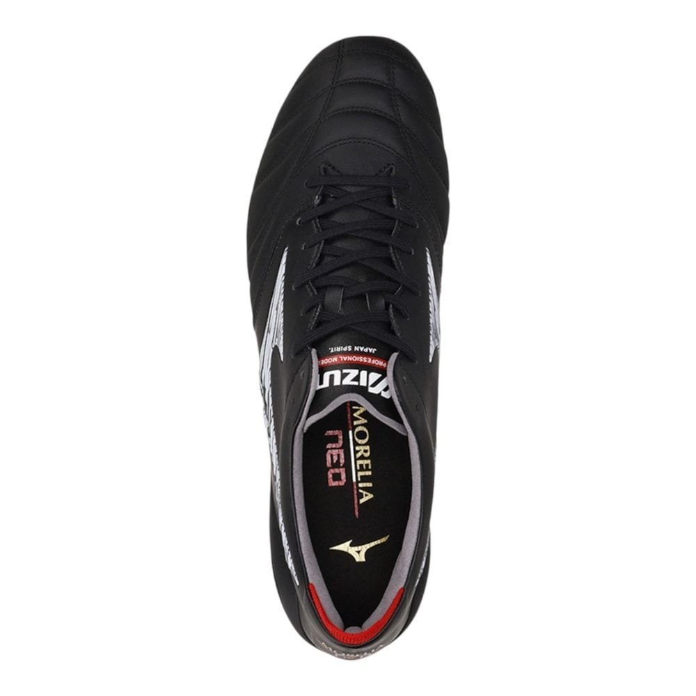 Chuteira Campo Mizuno Morelia Neo V Japan Preto 5
