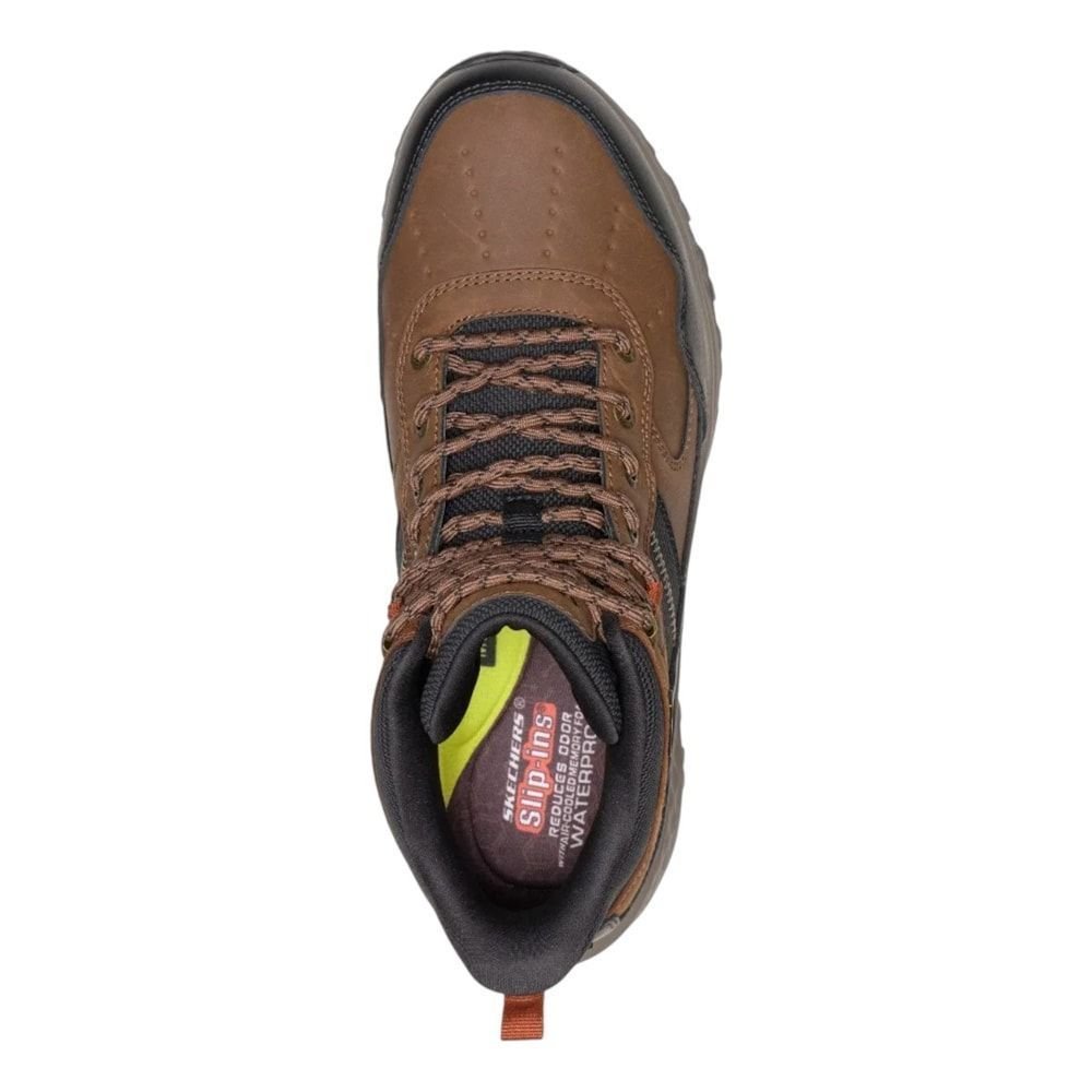 Bota Skechers Slade Ultra Masculina Marrom 4