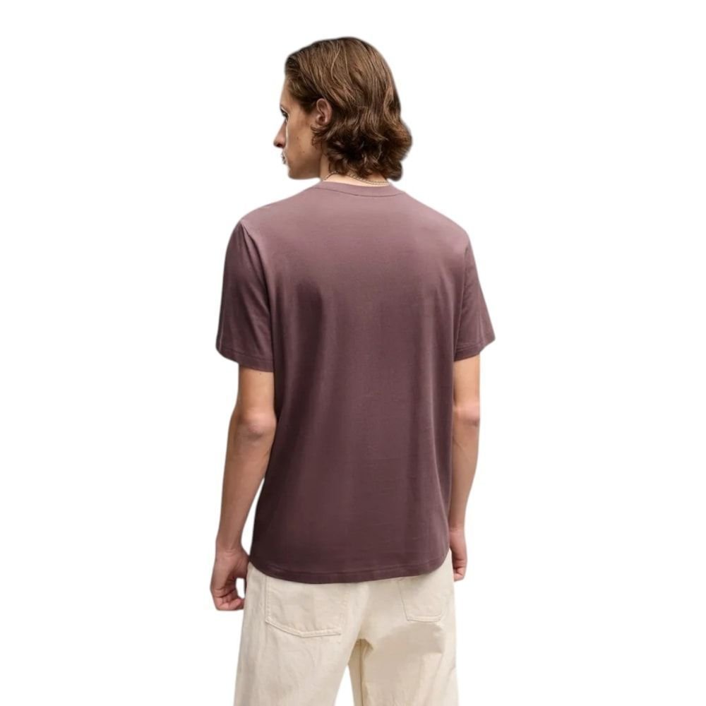 Camiseta Puma Essentials Small No.1 Logo Masculina Bordô 2