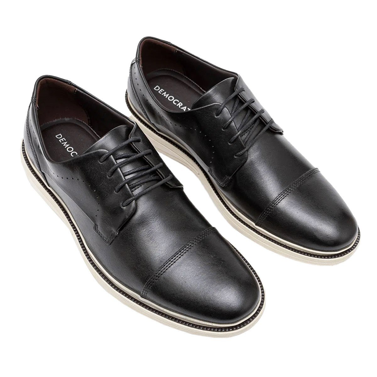 Sapato Casual Democrata Metropolitan Bay Masculino Preto 2