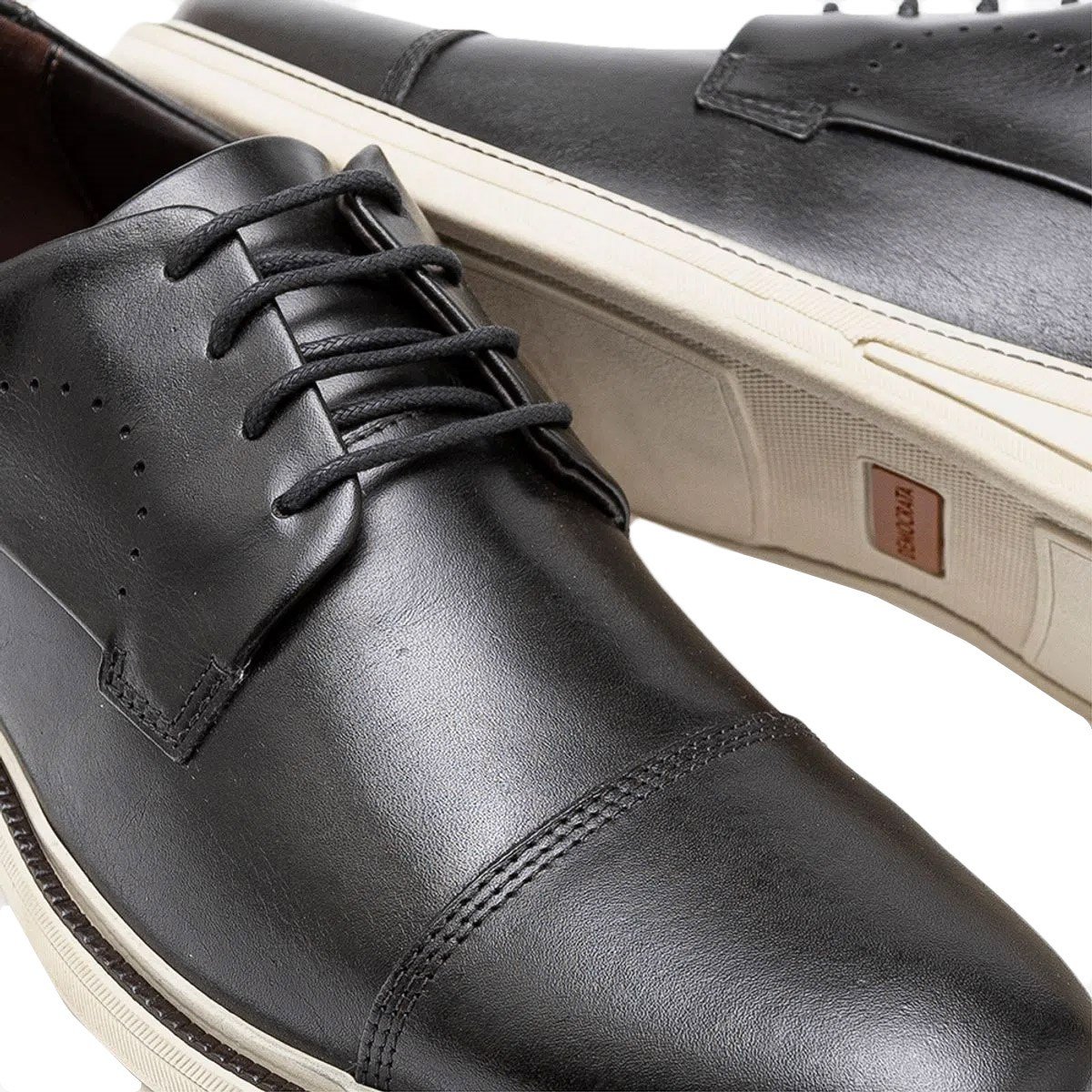 Sapato Casual Democrata Metropolitan Bay Masculino Preto 4