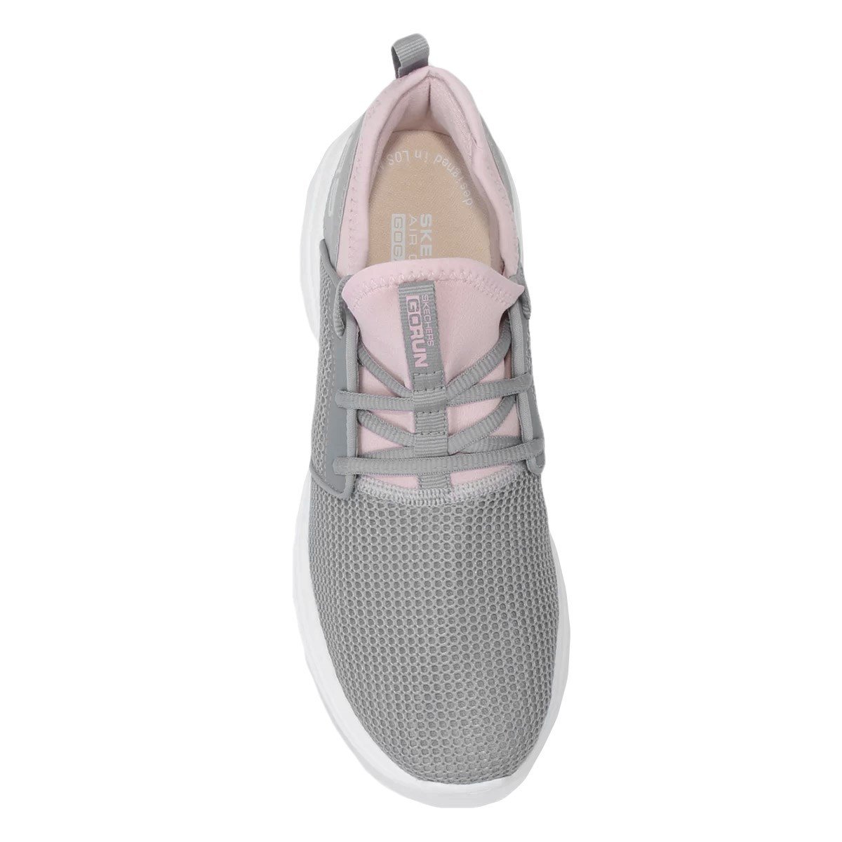 Tênis Skechers Go Run Fast Valor Feminino Cinza/Rosa 3