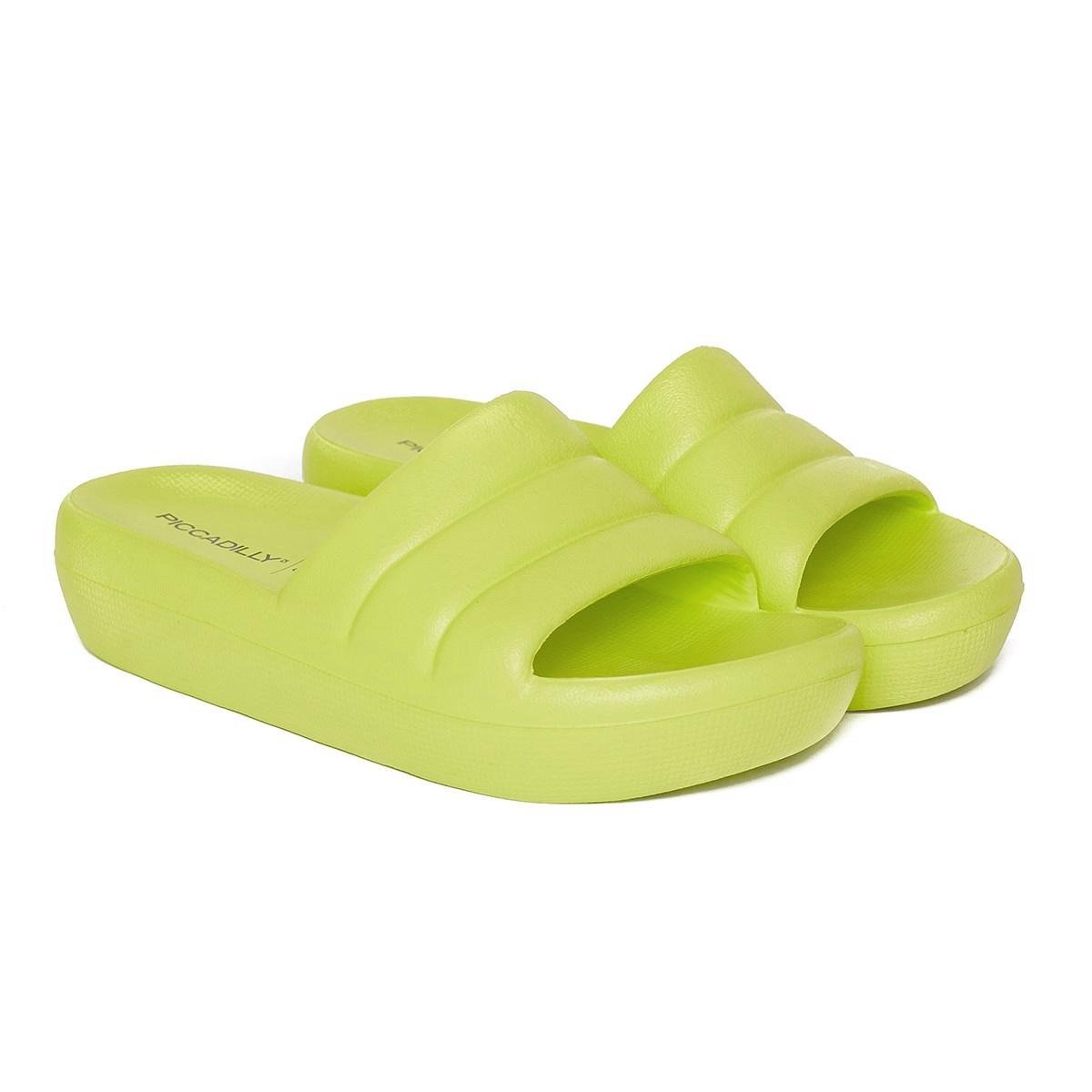 Tamanco Piccadilly Marshmallow Feminino Verde 2