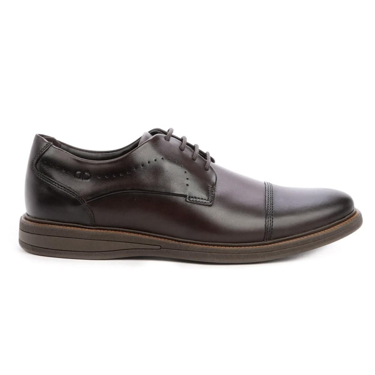 Sapato Democrata Metropolitan Bay Masculino Marrom 2