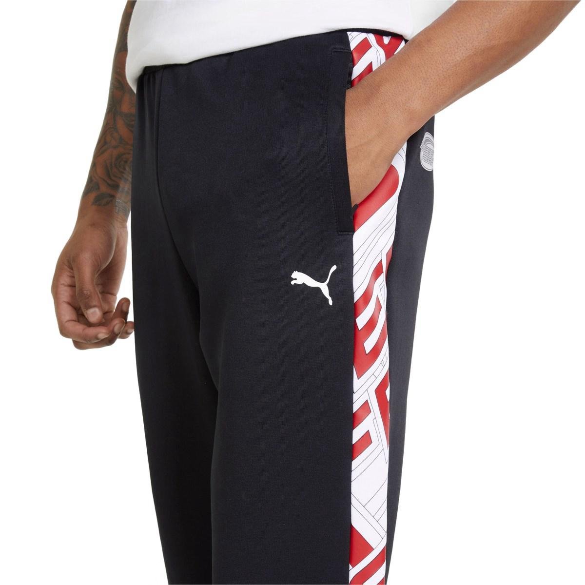 Calça Puma Scuderia Ferrari Race T7 Masculina Preto 3