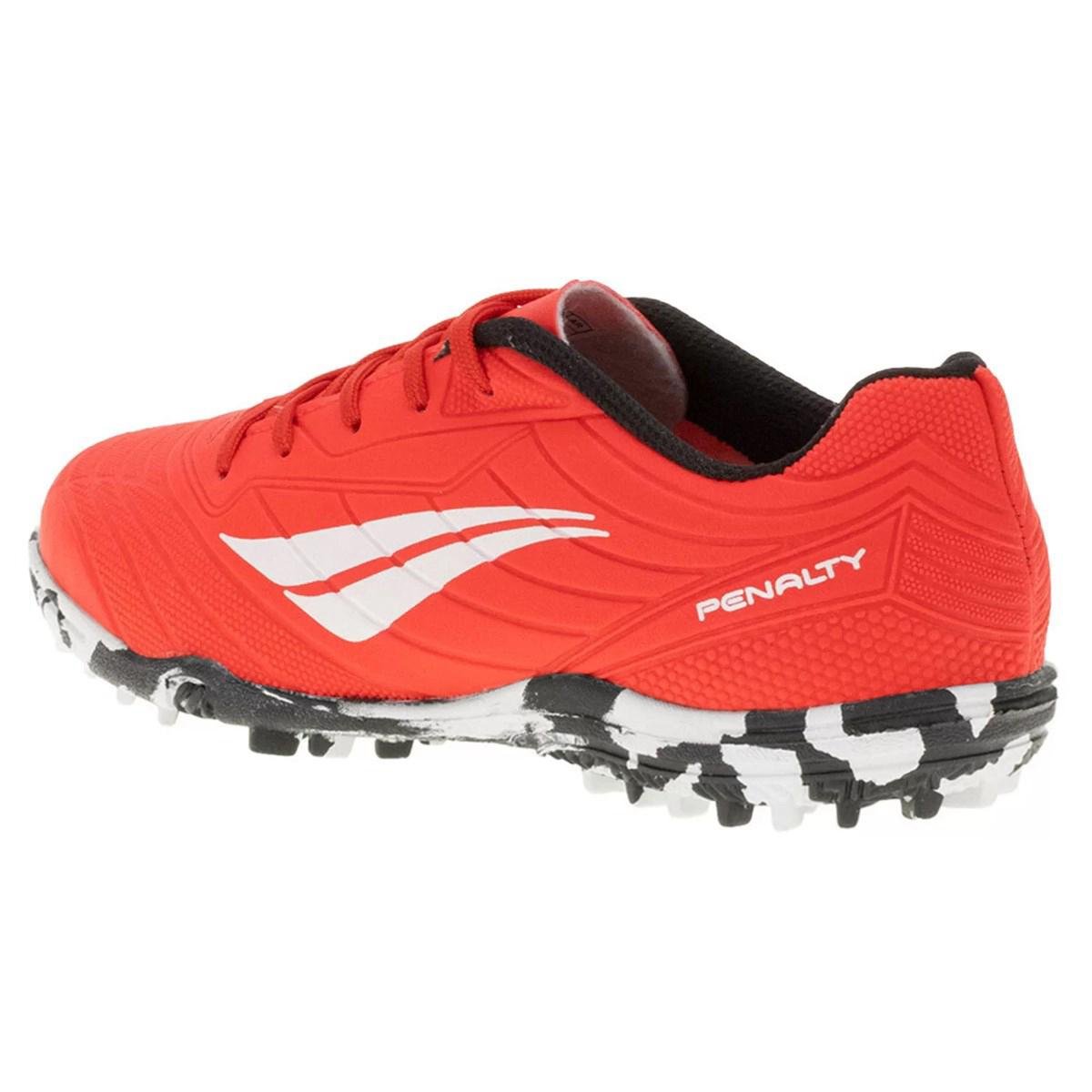 Chuteira Society Penalty Matís XXI Kids Vermelho 4