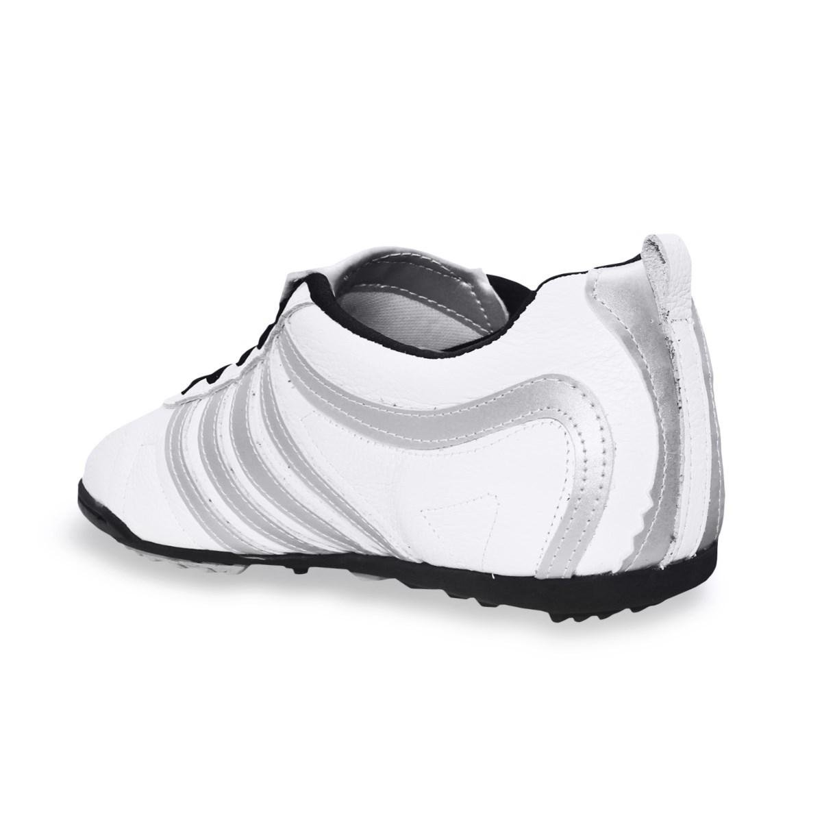 Chuteira Society Esporte Legal Vulcano Branco 2