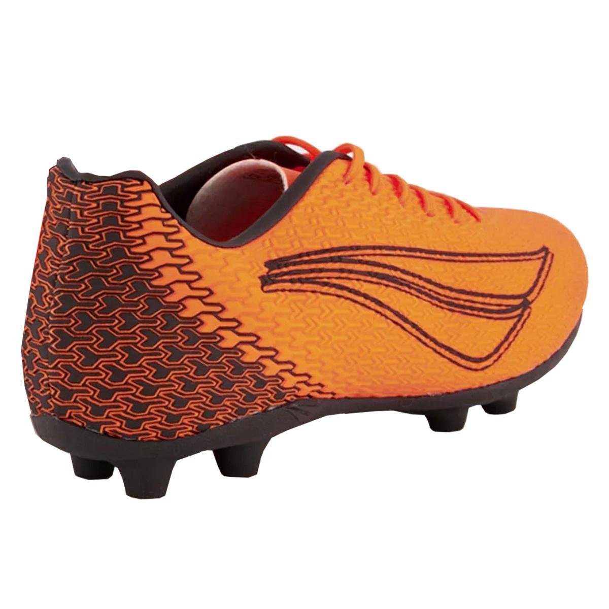 Chuteira Campo Penalty Bravo XXII Infantil Laranja 2