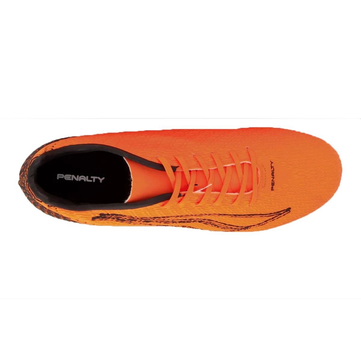 Chuteira Campo Penalty Bravo XXII Infantil Laranja 3