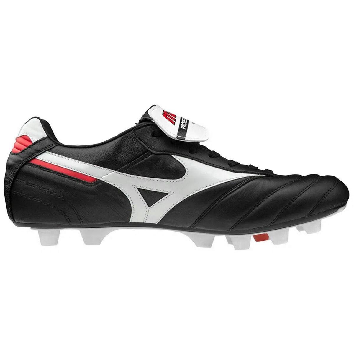 Chuteira Campo Mizuno Morelia II Japan MD Preto