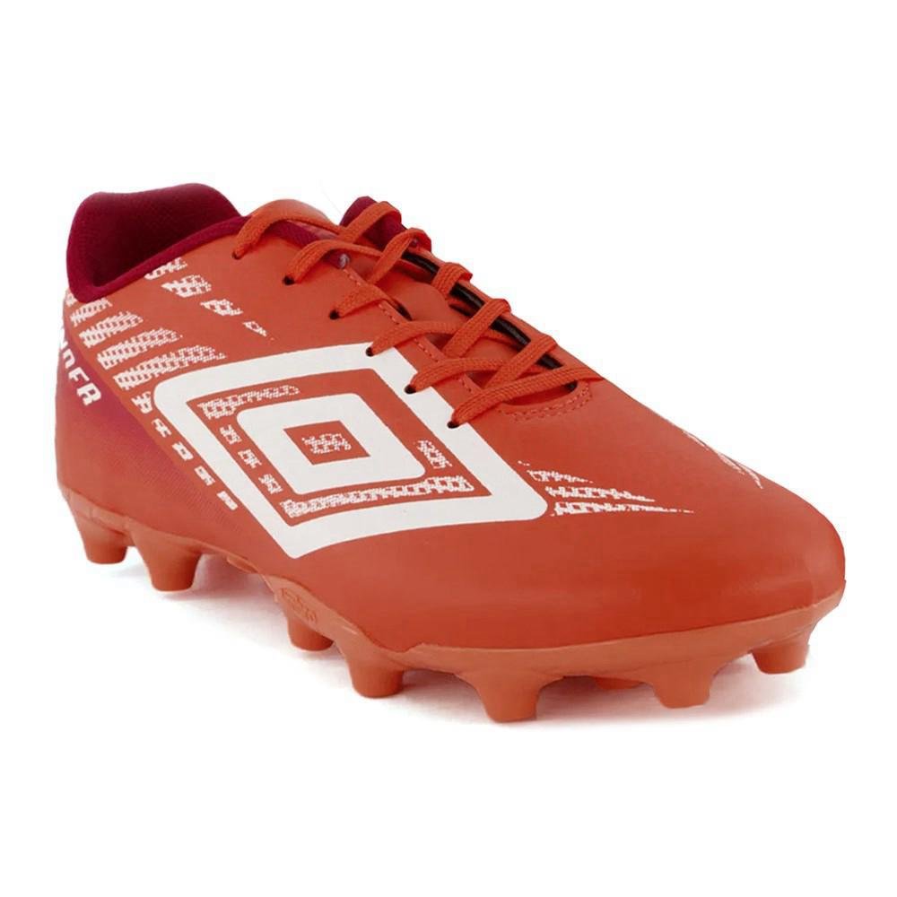 Chuteira Campo Umbro Thunder Jr Laranja 3