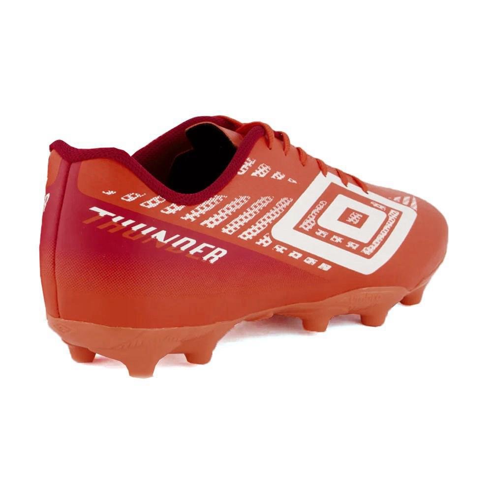 Chuteira Campo Umbro Thunder Jr Laranja 4