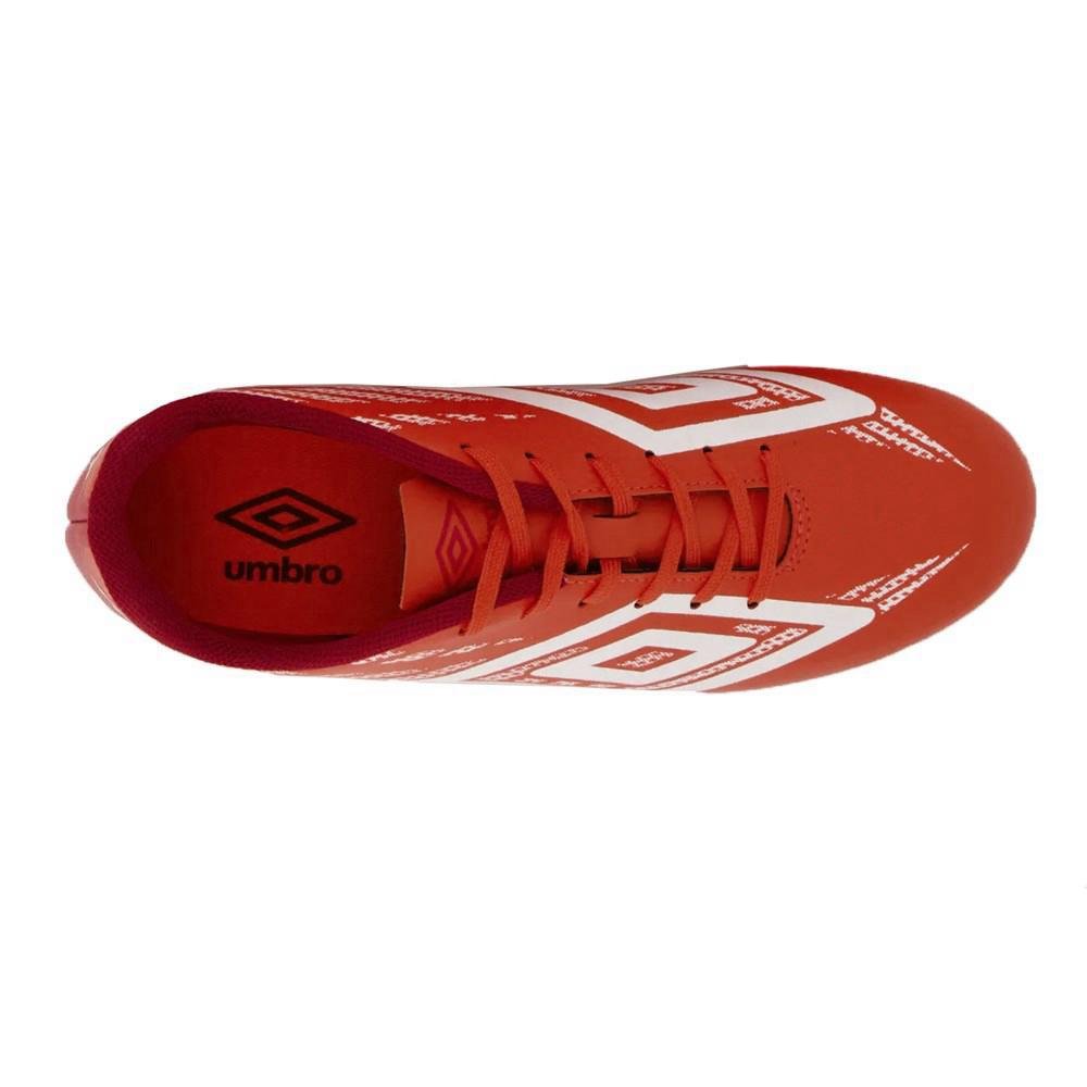 Chuteira Campo Umbro Thunder Jr Laranja 2