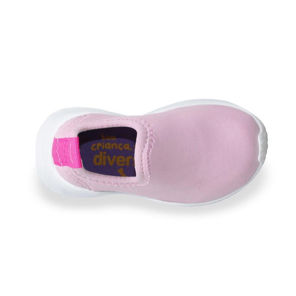 Tênis Diversão Baby Color Infantil Rosa 3