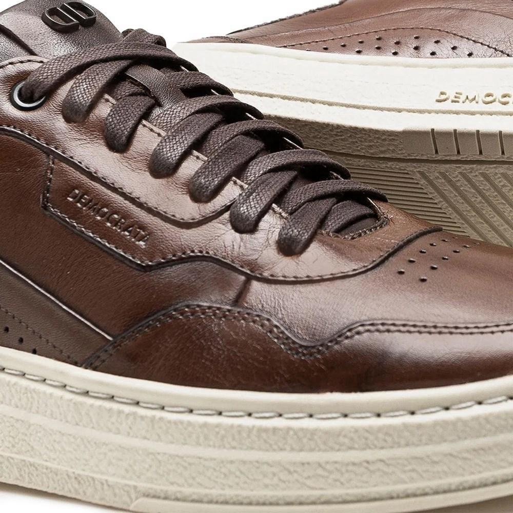 Tênis Democrata Denim Jake Masculino Marrom 3