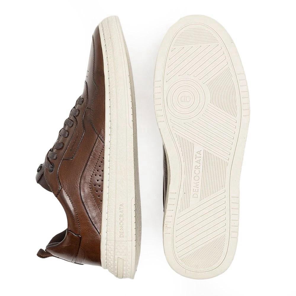 Tênis Democrata Denim Jake Masculino Marrom 4