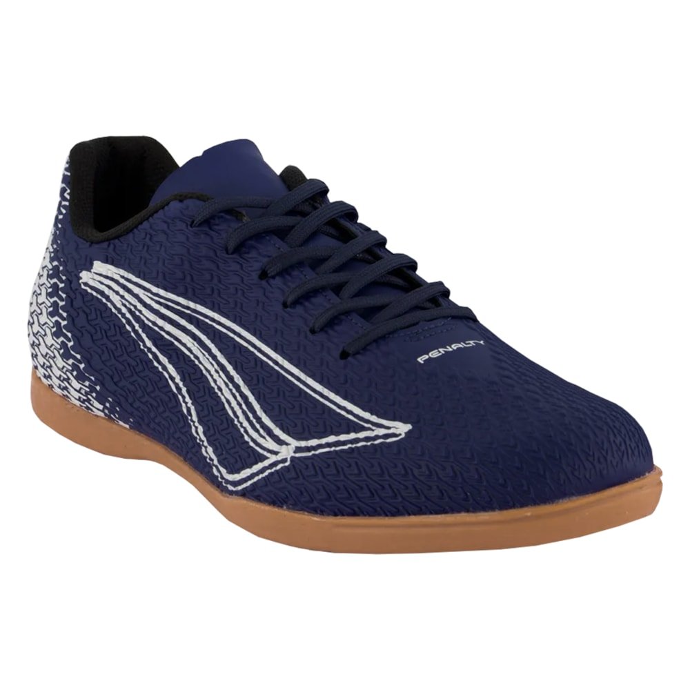 Chuteira Futsal Penalty Bravo XXII Azul 1