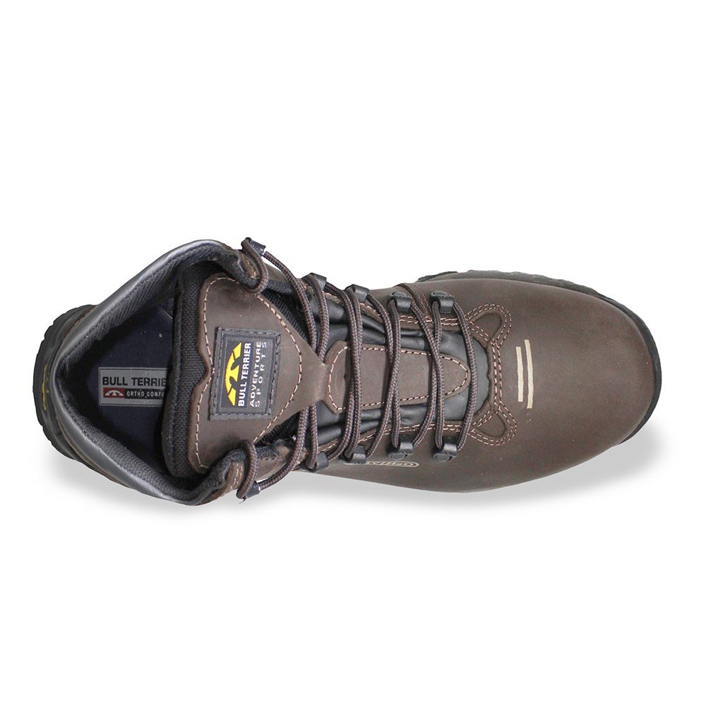 Bota Impermeável Bull Terrier Terragrip Masculina Marrom 3