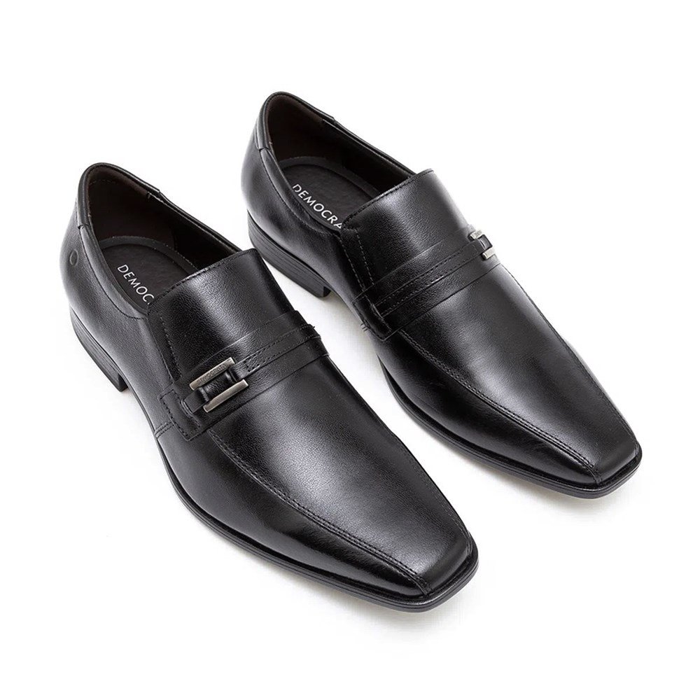 Sapato Social Democrata Metropolitan Prime Masculino Preto 2