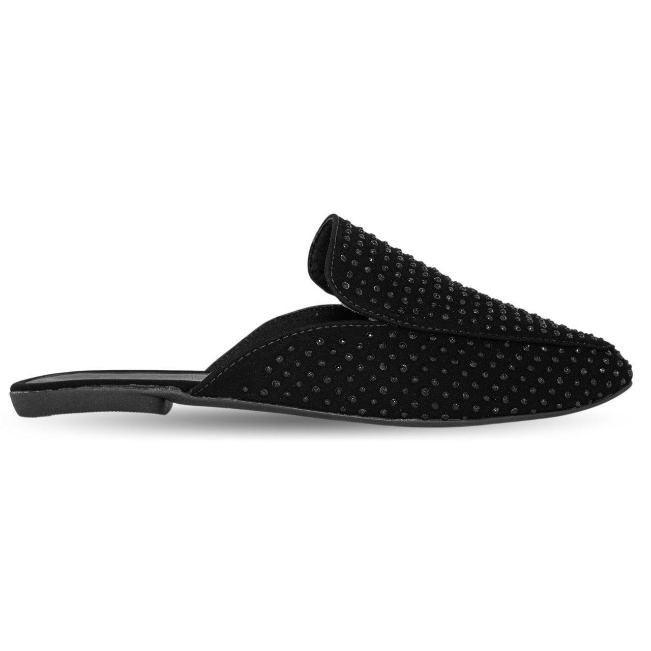 Mule Hot Fix Giovana Preto Preto 4
