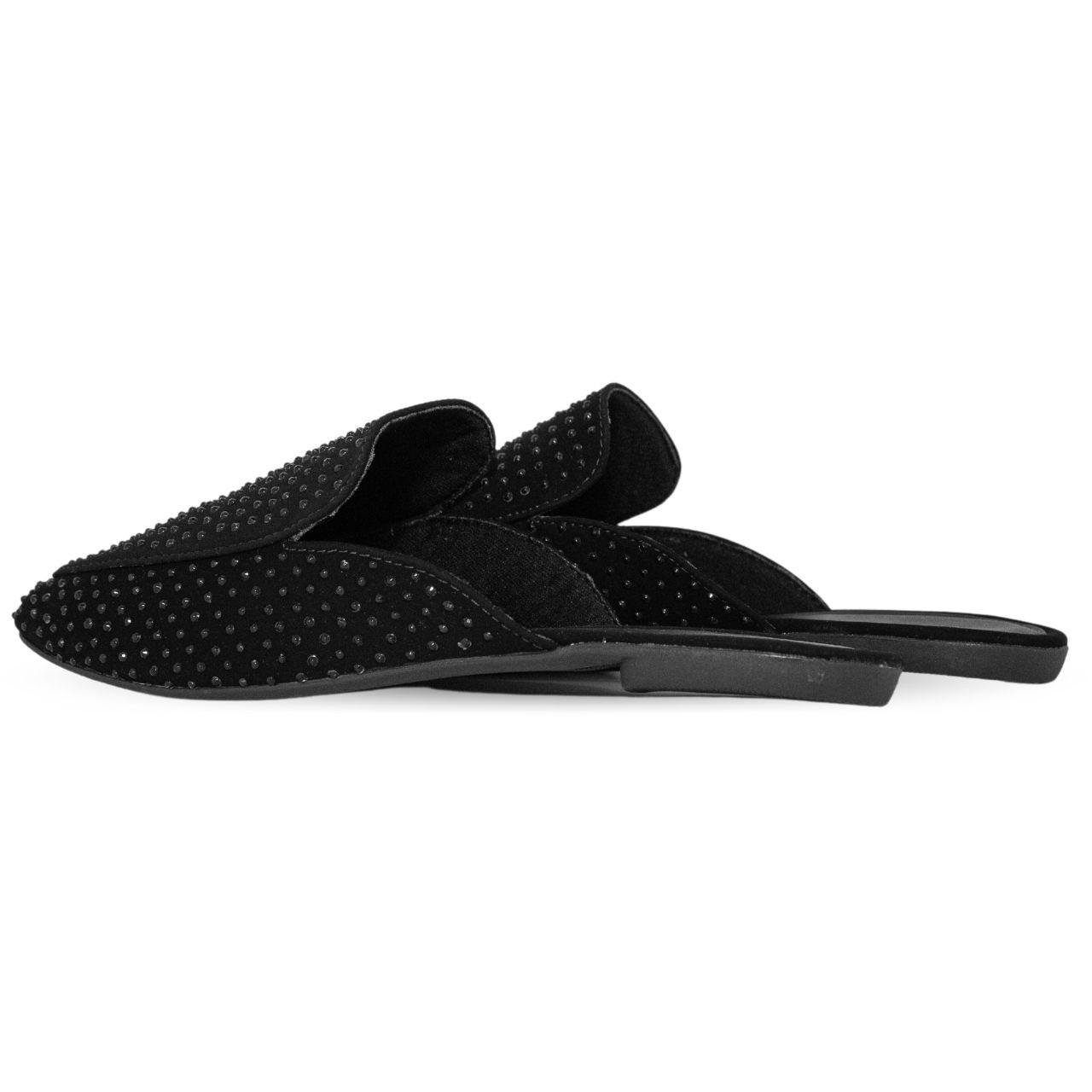 Mule Hot Fix Giovana Preto Preto 8