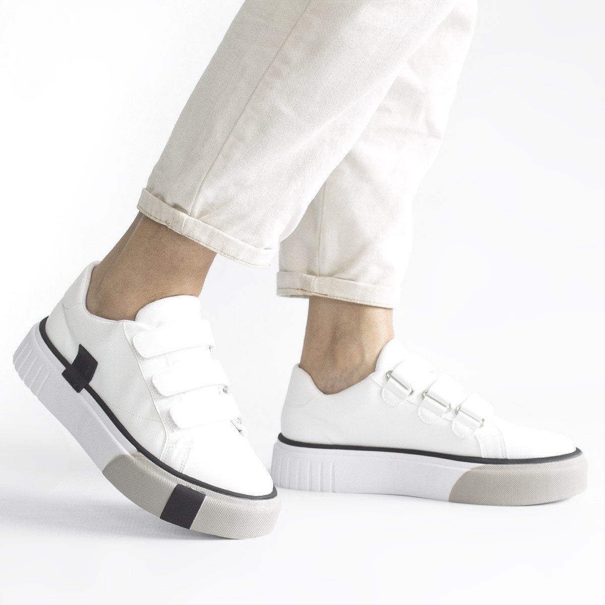 Tênis Zatta Mary Ajuste Branco Branco 1