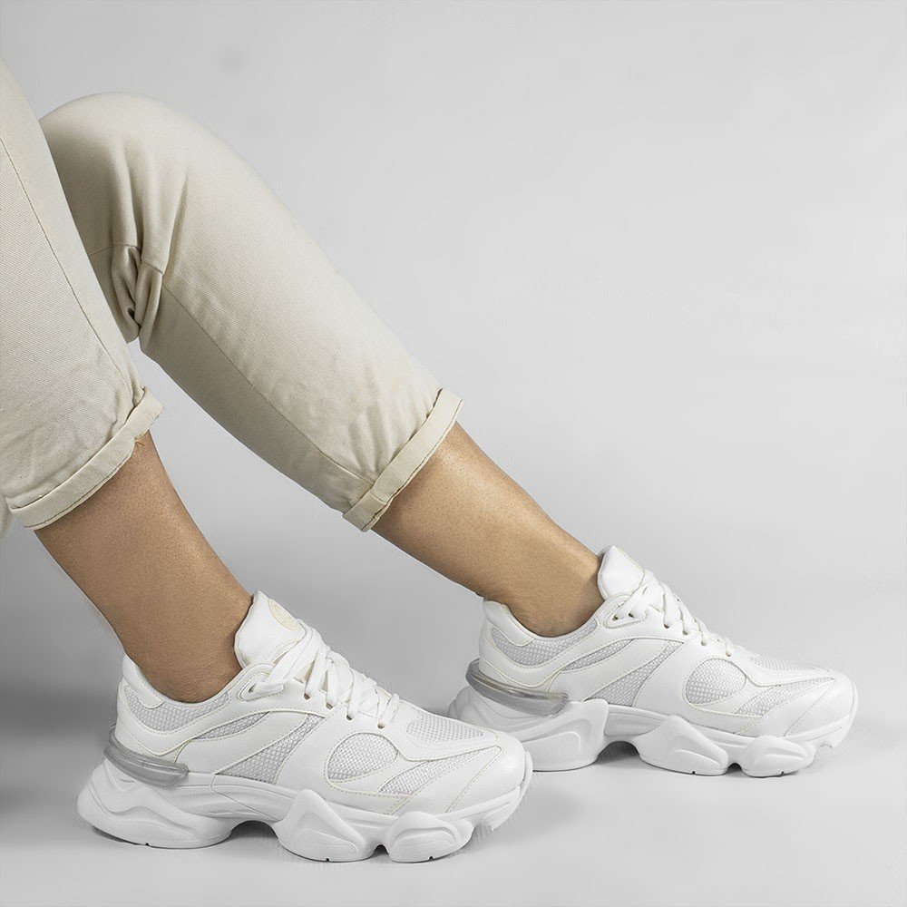 Tênis Chunky Heloisa Branco Branco 5