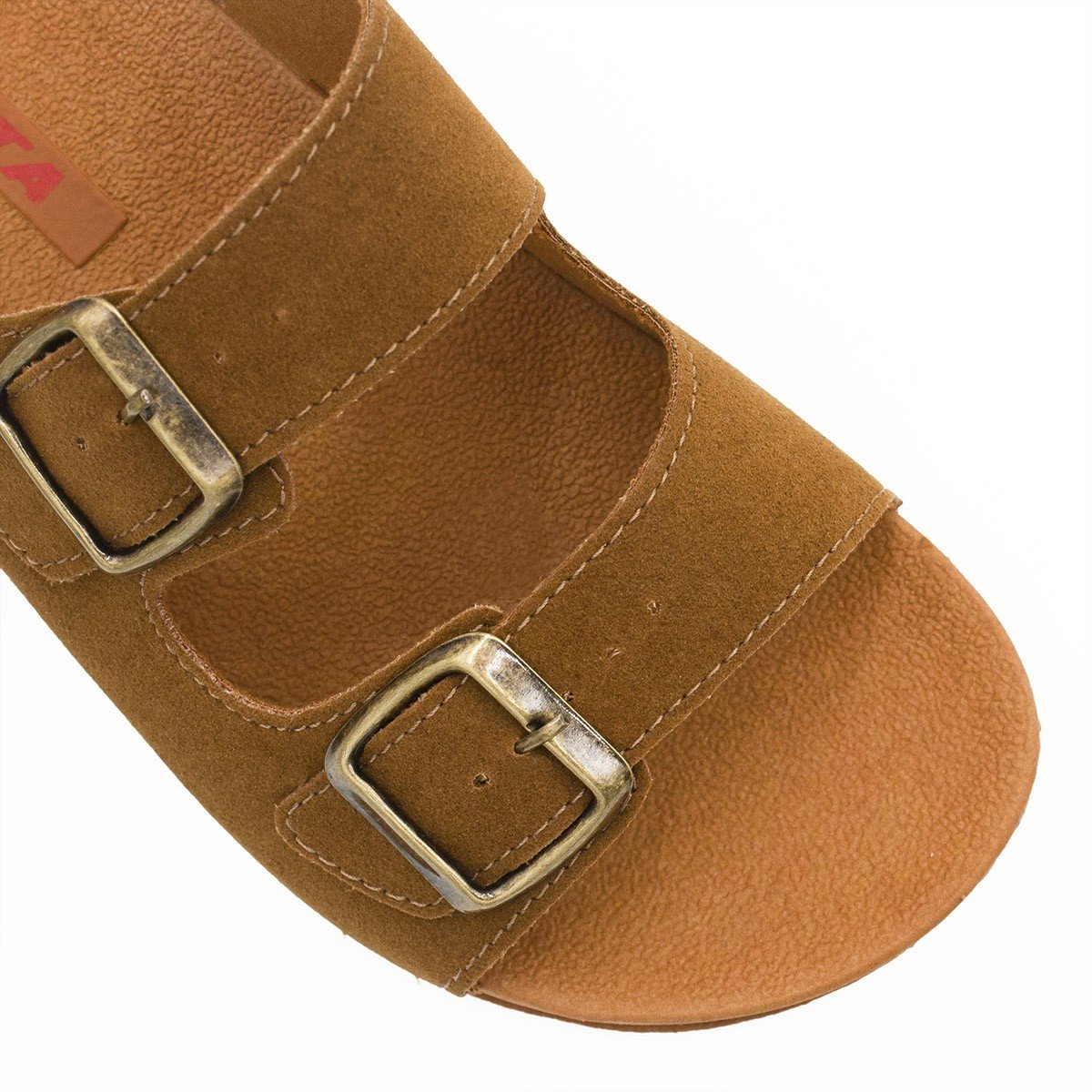 Papete Fivela Bianca Caramelo Marrom 4