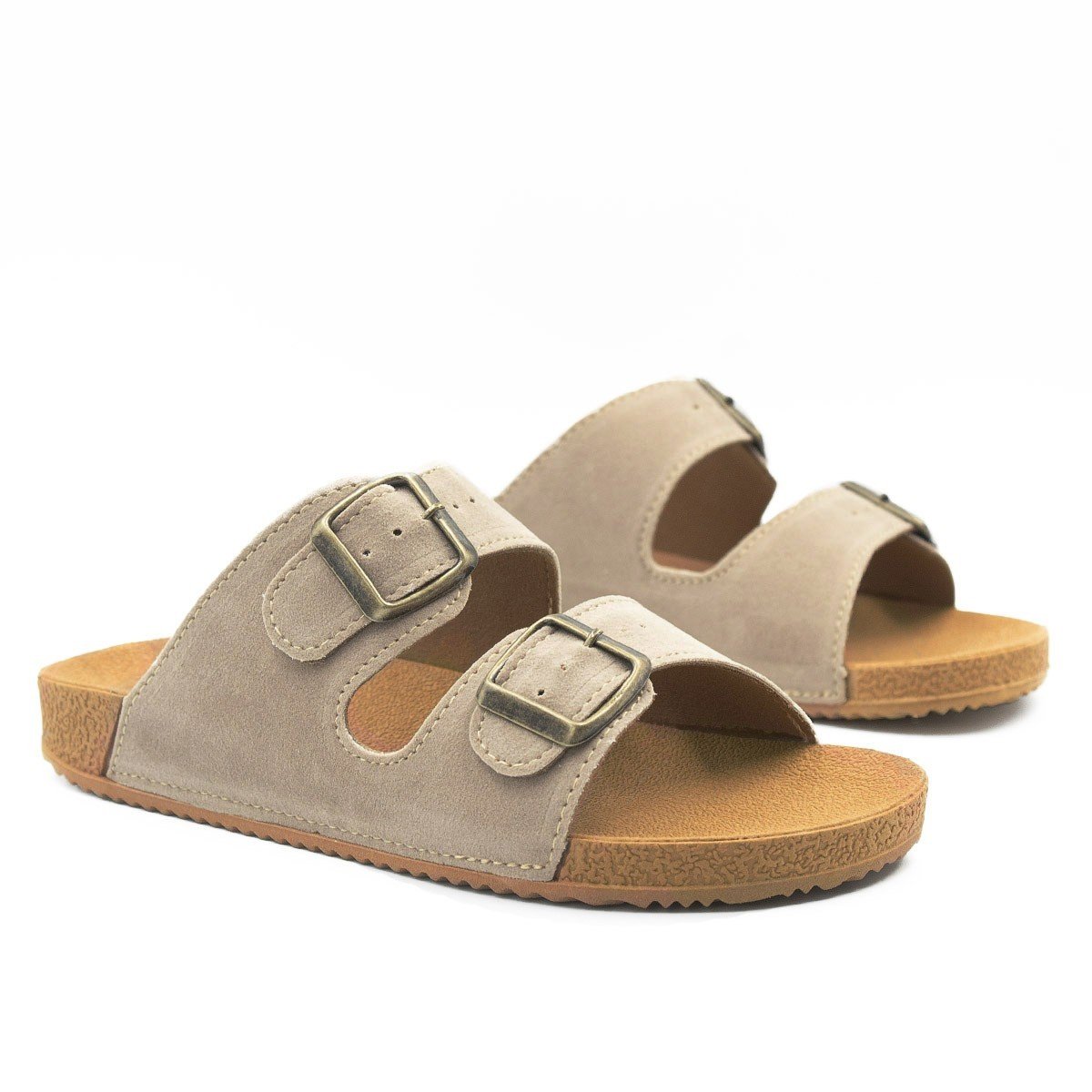 Papete Fivela Bianca Nude Bege 4