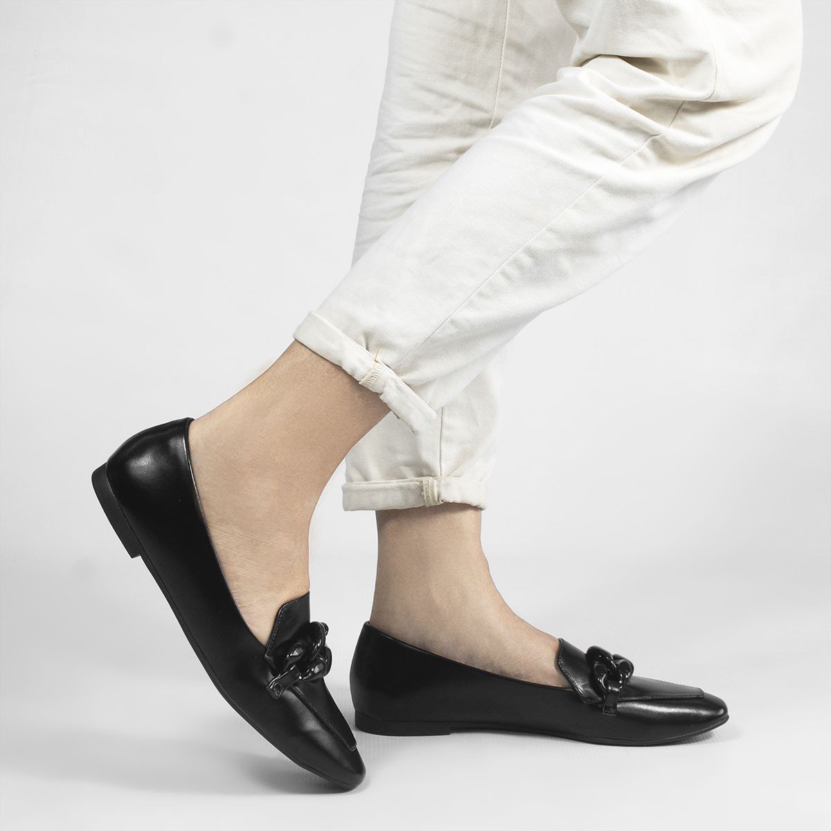 Mocassim Corrente Luciana Preto