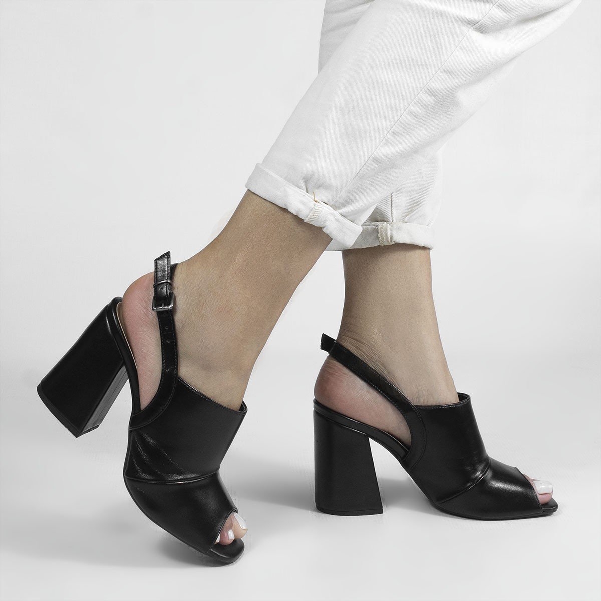Peet Boot Zatta com Salto Bloco Alto Andréia Preto Preto 1