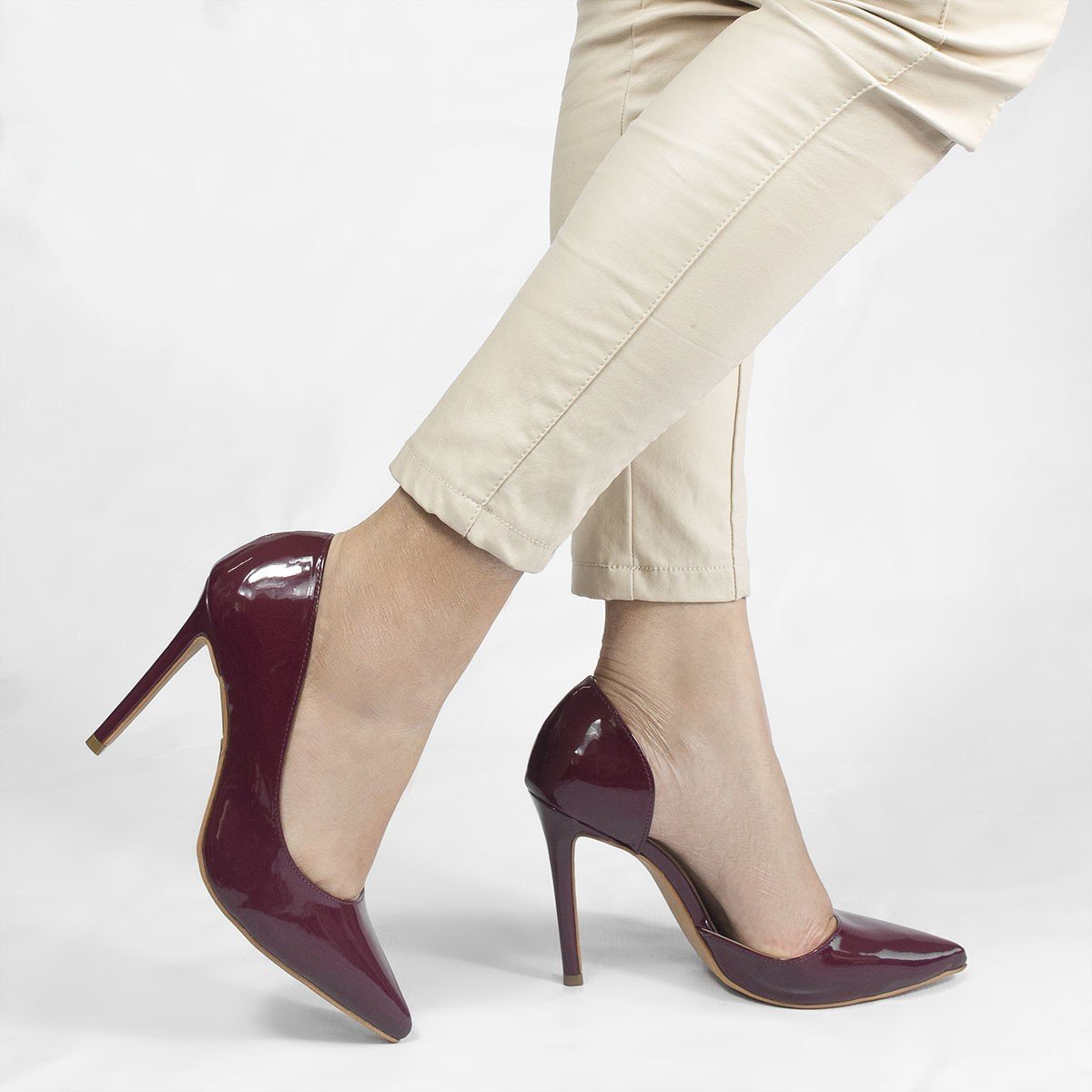 Sapato Feminino Sandalia Vizzano Marsala Scarpin Vizzano Sapato