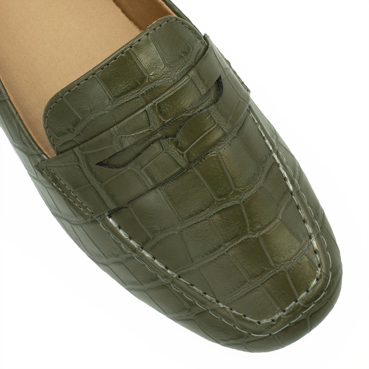 Mocassim Zatta Flat Eliana Verde Verde 4